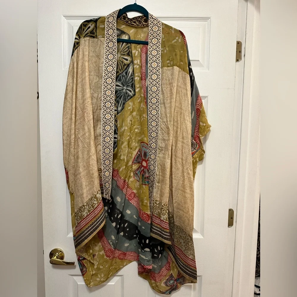 Beautiful artful vest / jacket / shawl - Picture 1 of 2